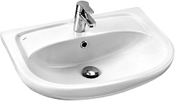 Misty Тумба с раковиной Смайл 60 белая – фотография-2